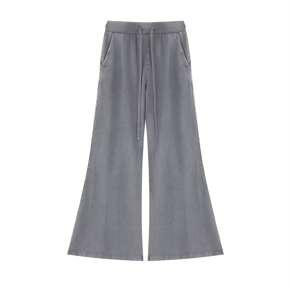 320 GSM Vintage Wash Flared Sweatpants (W)