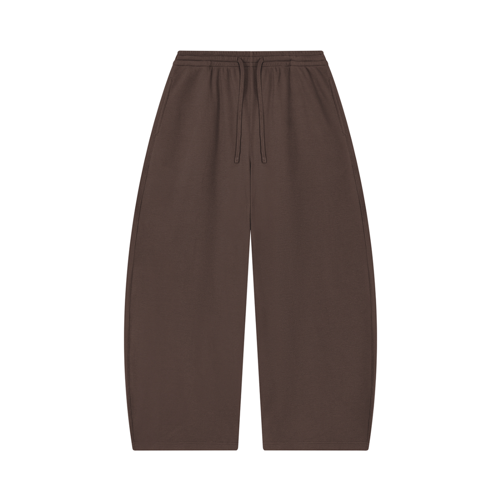 360 GSM Waffle Barrel Leg Pants