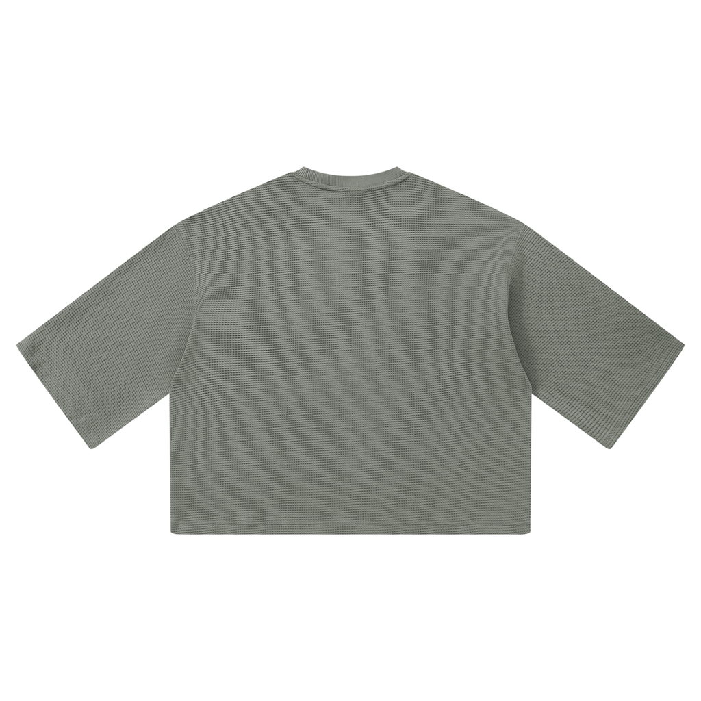 350 GSM Waffle Boxy T-Shirt (U)