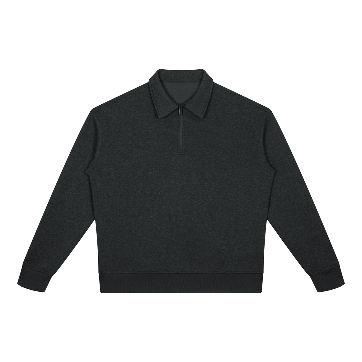 350 GSM Boxy Quarter-Zip Sweatshirt (U)