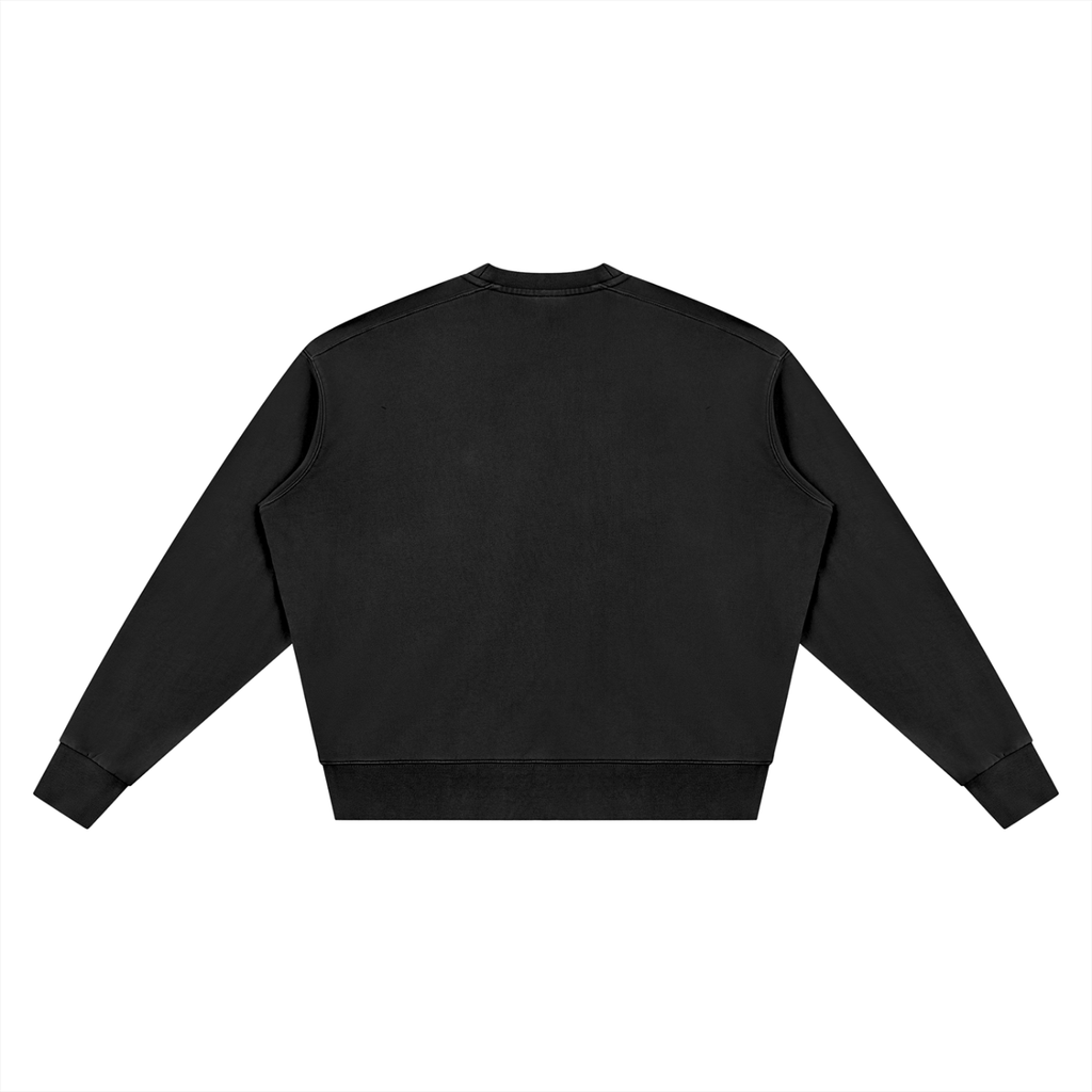 360 GSM Vintage Wash Crewneck Sweatshirt (U)