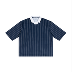 Pinstripe Collared Soccer Jersey