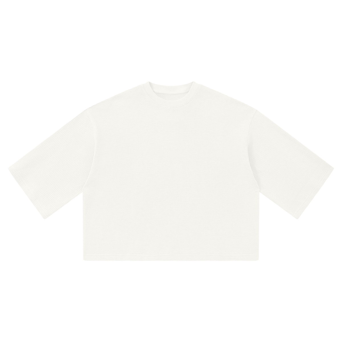 350 GSM Waffle Boxy T-Shirt (U)