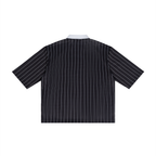 Pinstripe Collared Soccer Jersey