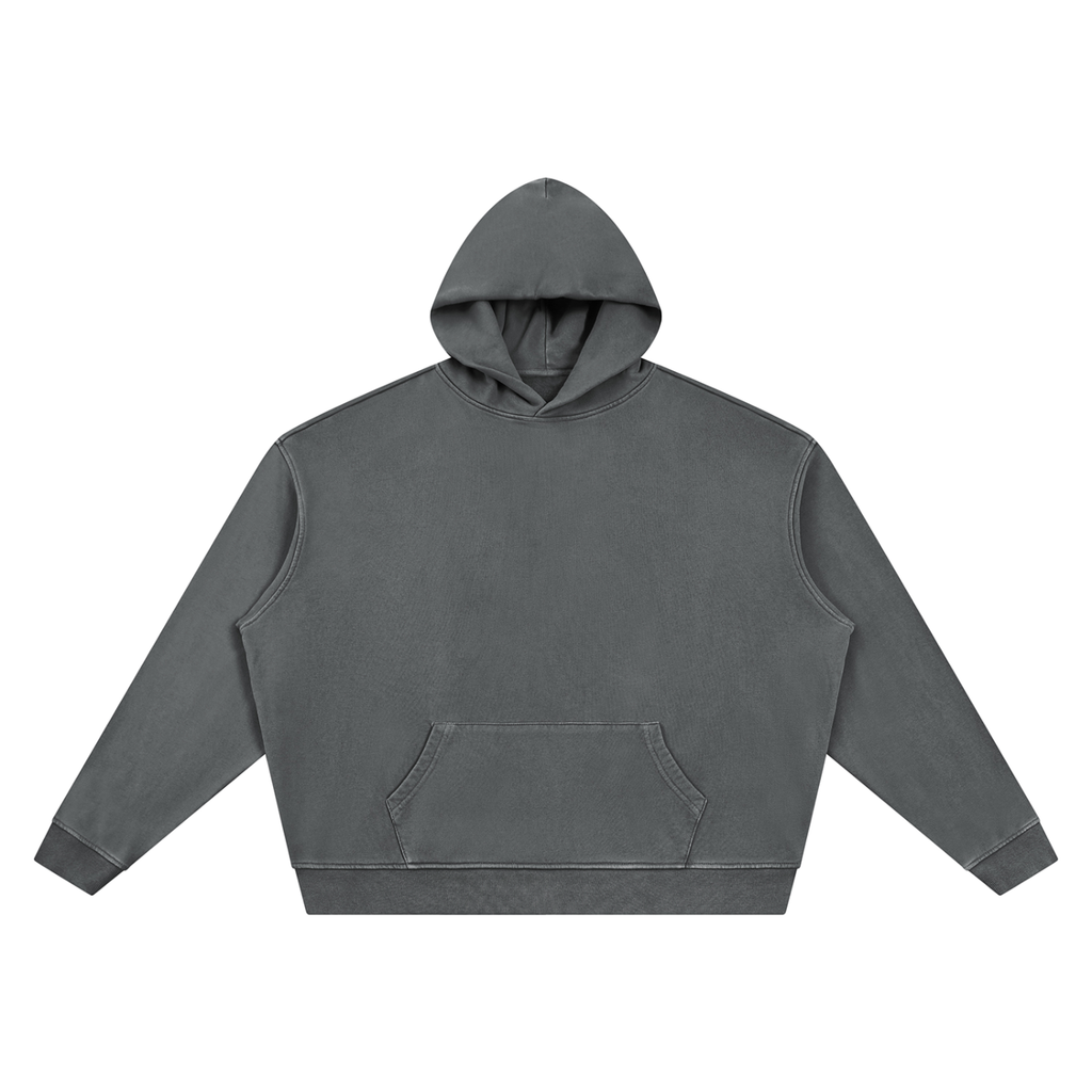 360 GSM Vintage Wash Boxy Hoodie