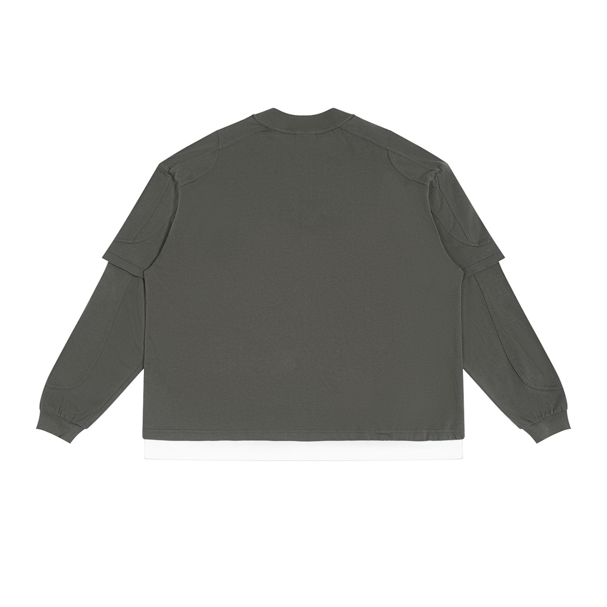 Paneled Layer Color Block T-Shirt
