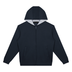 380 GSM Drop Shoulder Full Zip Hoodie (U)
