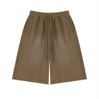 340 GSM  Sunfade Raw Edge Shorts (U)