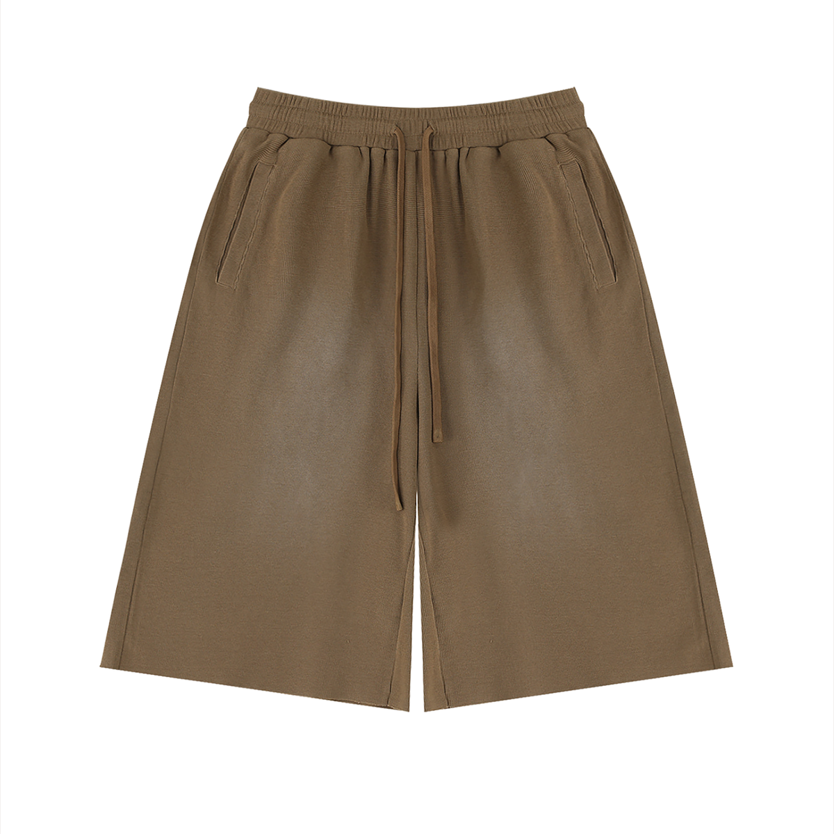 340 GSM  Sunfade Raw Edge Shorts (U)