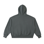 350 GSM Fleeced Full-Zip Boxy Hoodie