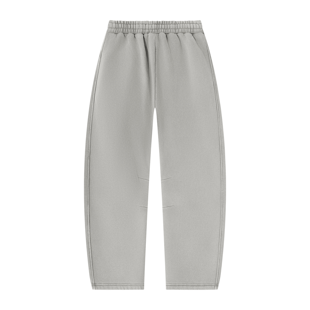 390 GSM Vintage Wash Barrel Leg Fleece Sweatpants (U)