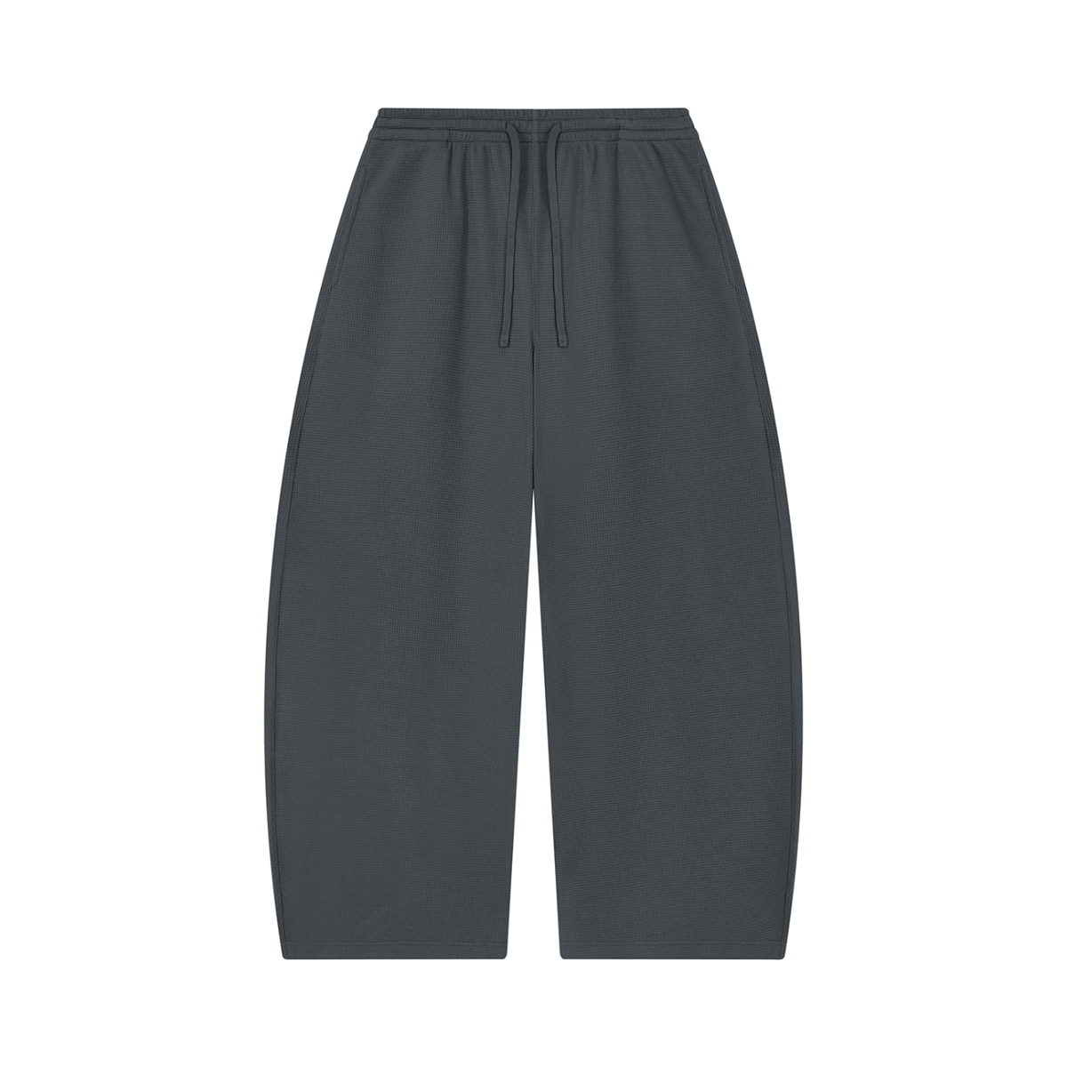 360 GSM Waffle Barrel Leg Pants