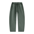 390 GSM Vintage Wash Barrel Leg Fleece Sweatpants (U)
