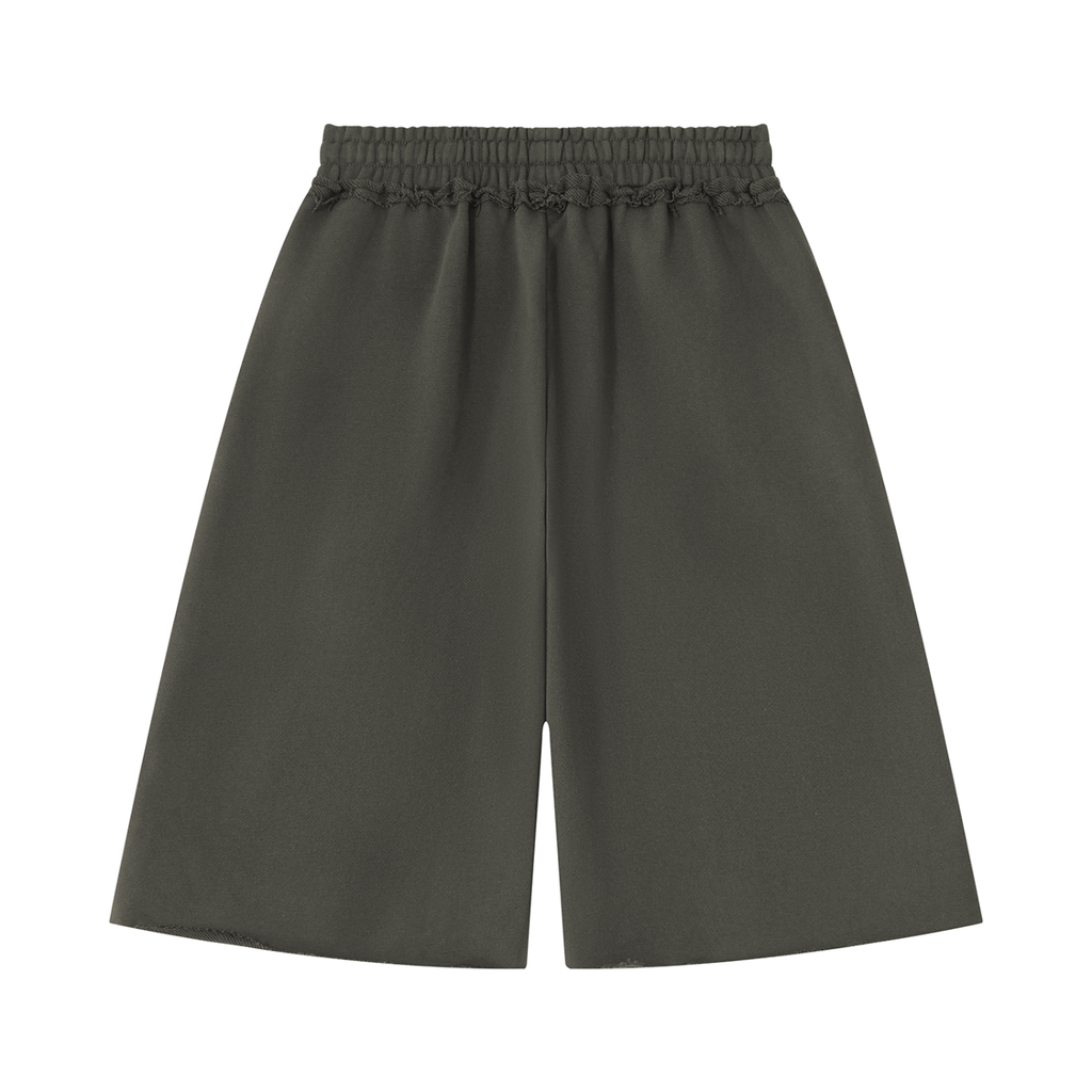 Heavyweight Raw Edge Shorts