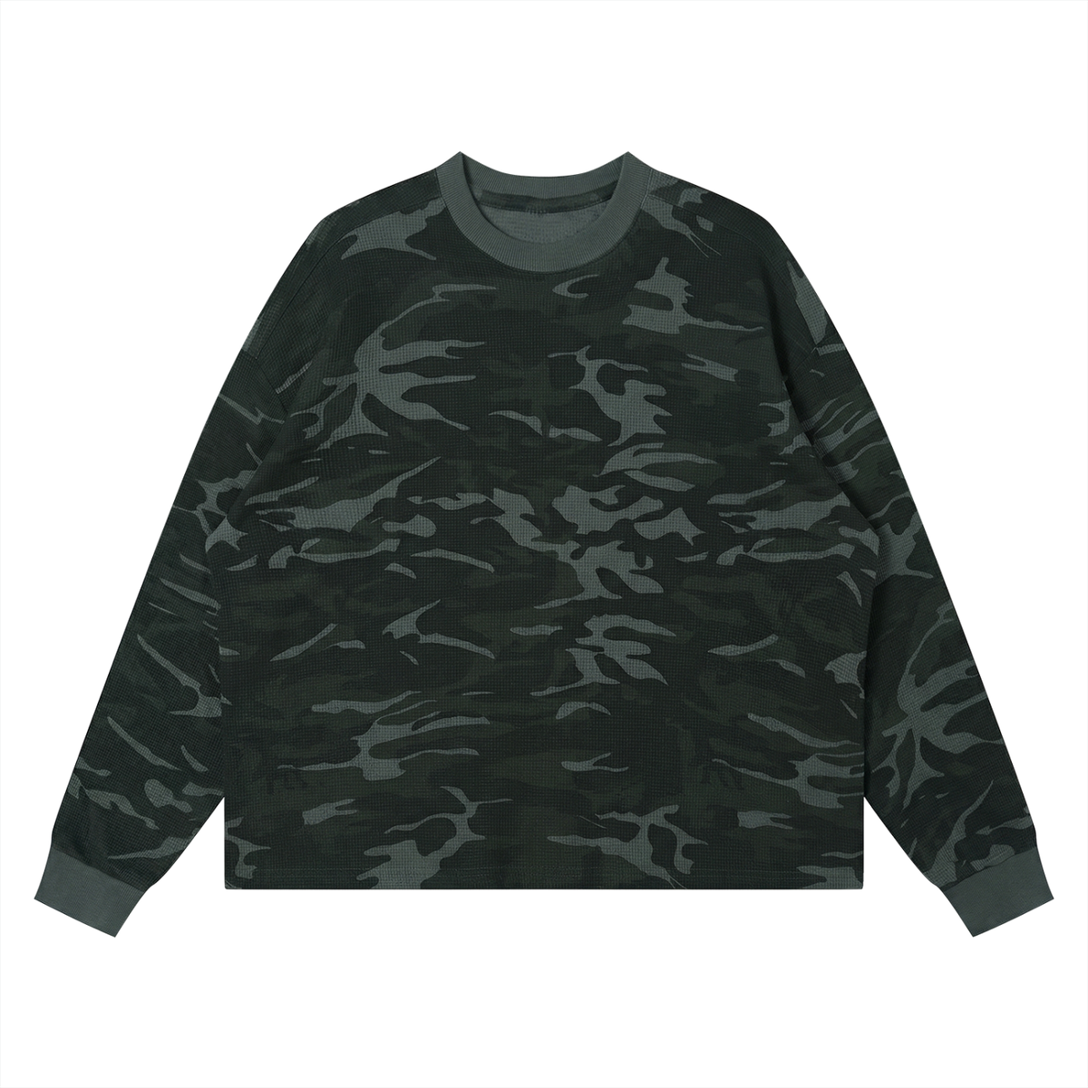300 GSM Military Boxy Long Sleeve T-Shirt