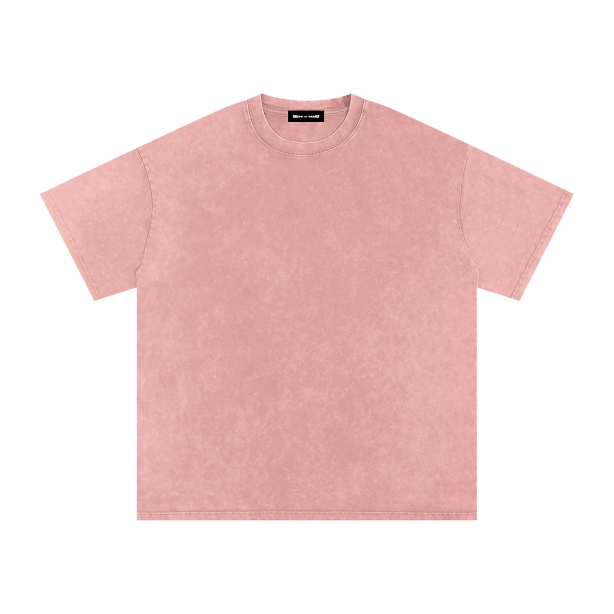 Snow Wash Oversized Cotton T-Shirt