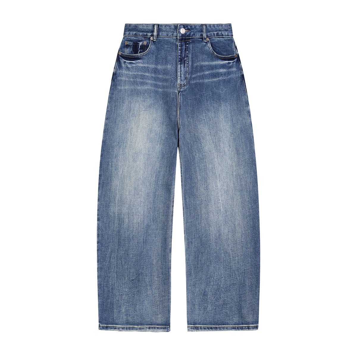 Heavyweight Sun Faded Denim Jeans