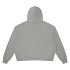 Vintage Wash Boxy Full-Zip Hoodie