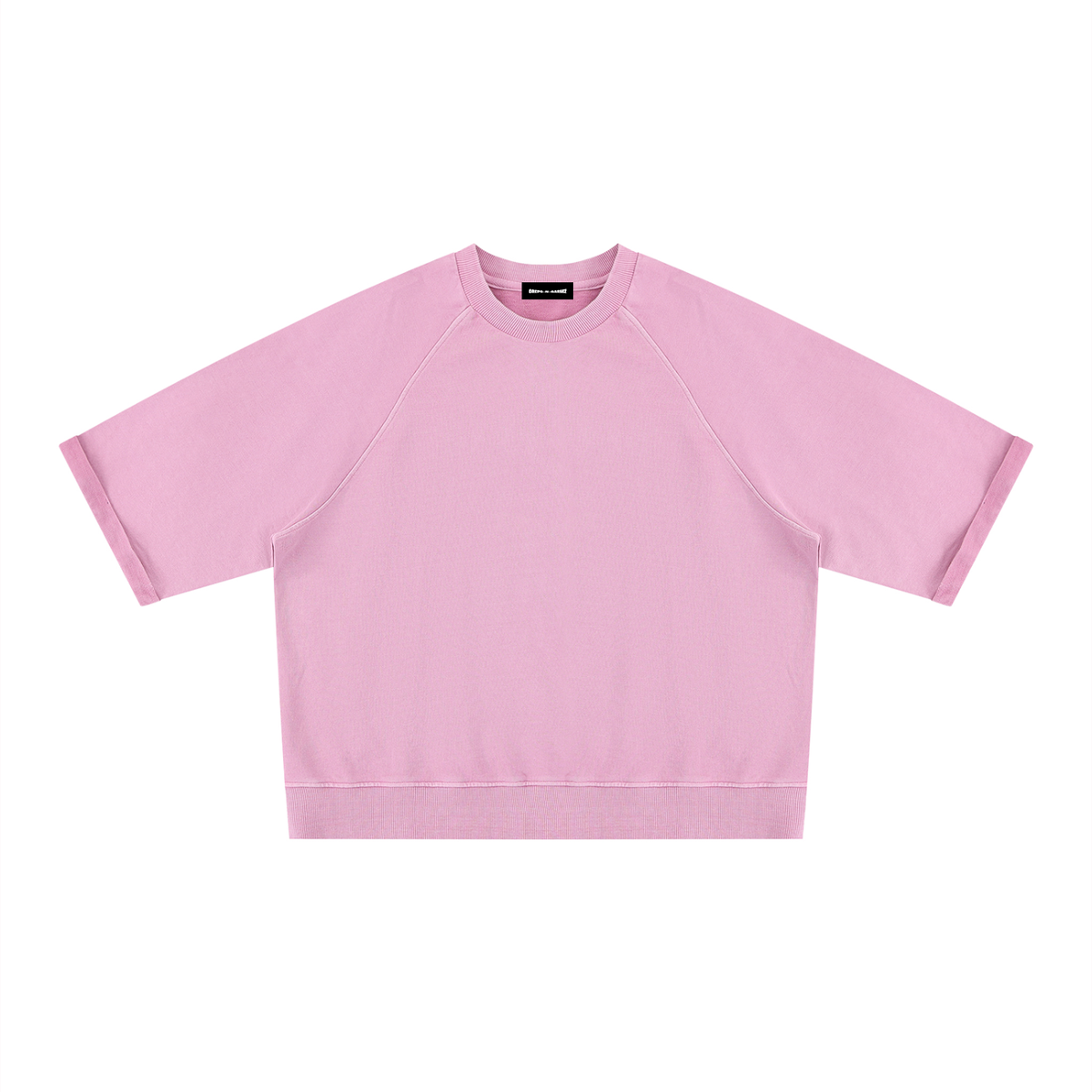 320 GSM Vintage Wash Boxy Short Sleeve Sweatshirt