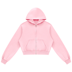 Women's Mineral Wash Full-Zip Hoodie