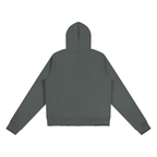 350 GSM Raw Edge Full Zip Hoodie (W)