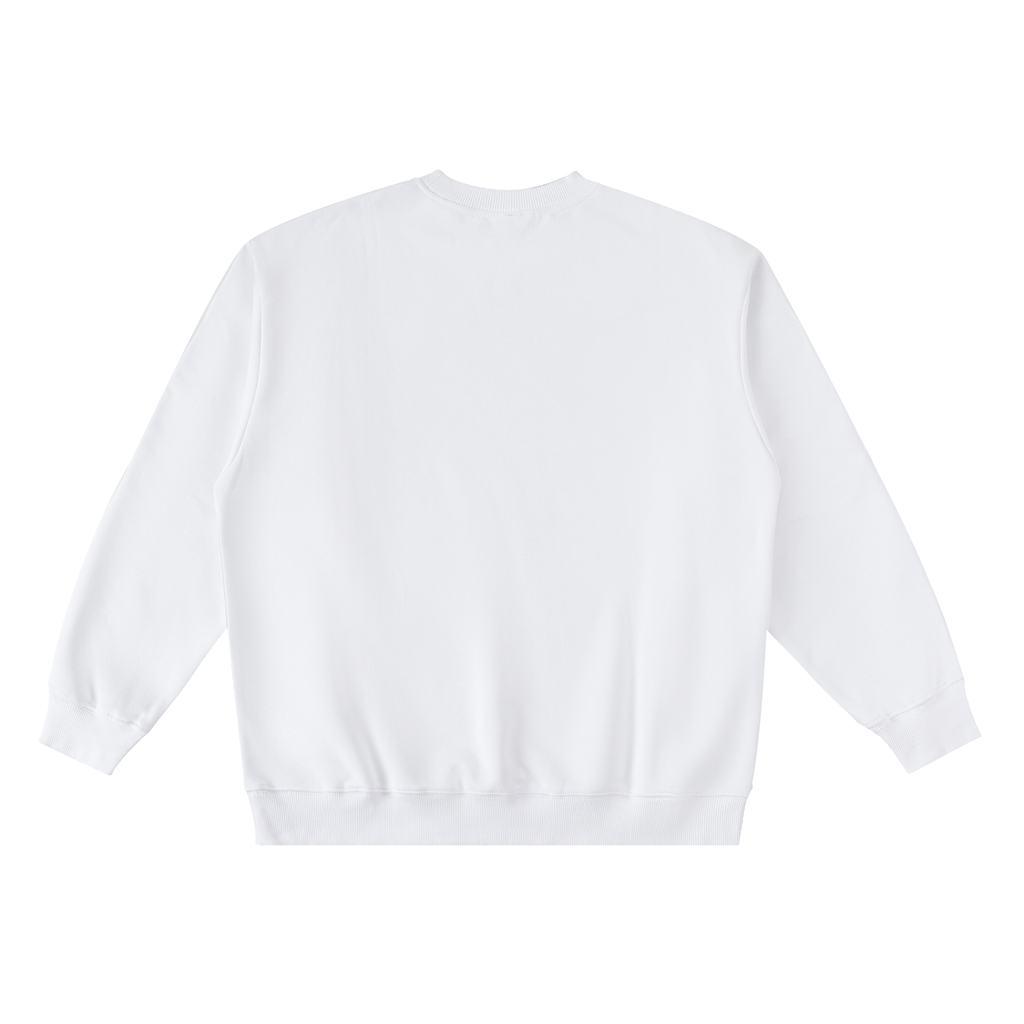 Oversized Crewneck Taped Sweatshirt