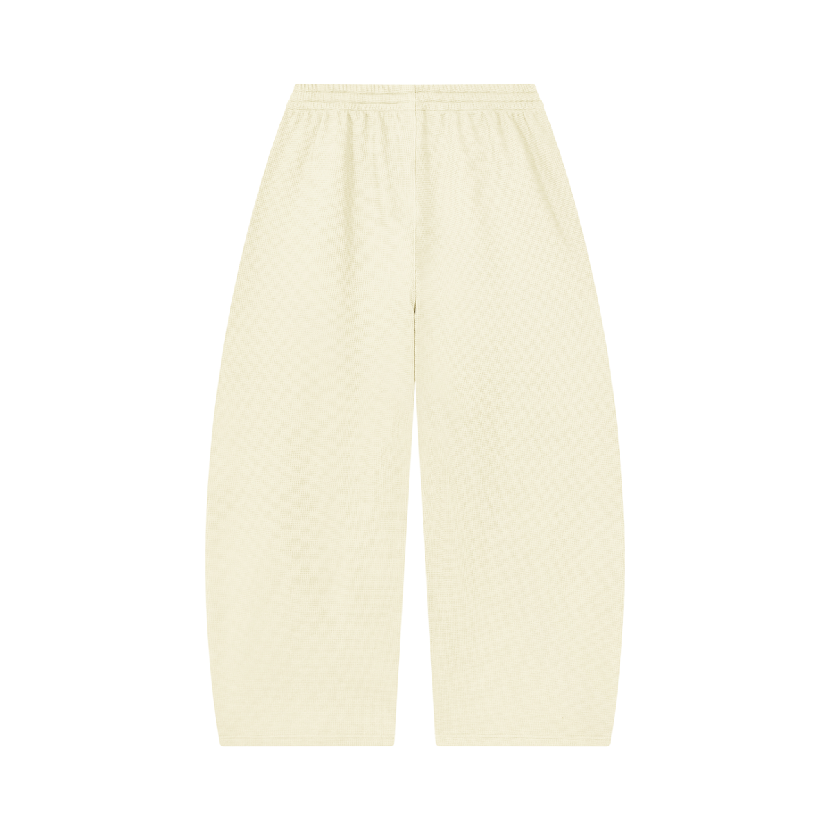 360 GSM Waffle Barrel Leg Pants