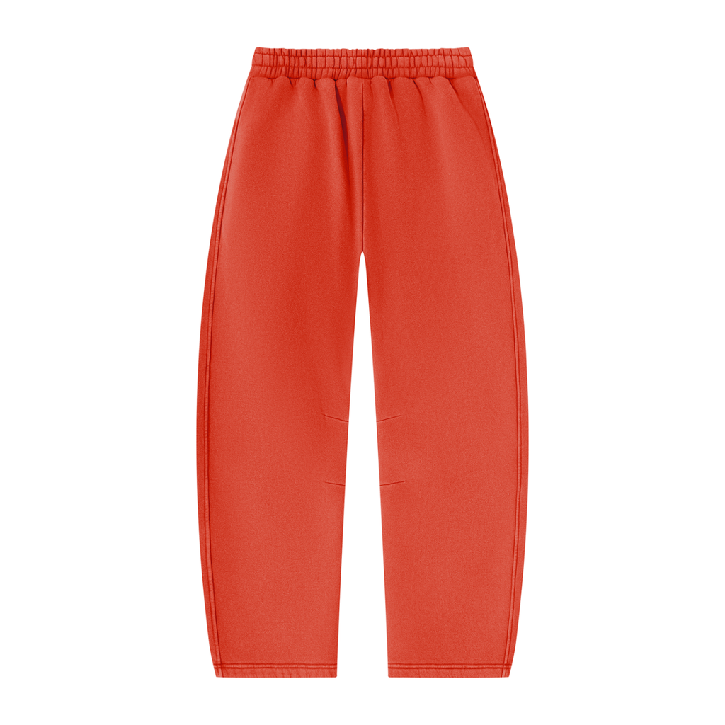 390 GSM Vintage Wash Barrel Leg Fleece Sweatpants (U)