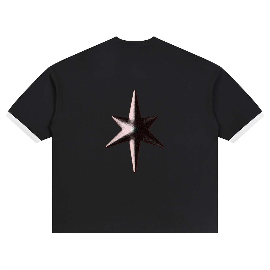 Unisex Color Block Drop Shoulder T-Shirt
