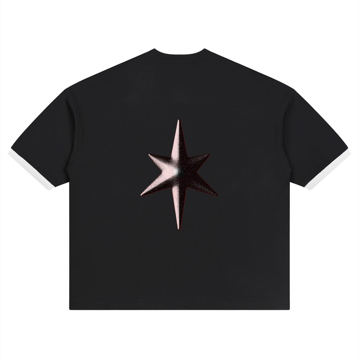 Unisex Color Block Drop Shoulder T-Shirt