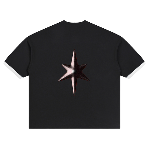Unisex Color Block Drop Shoulder T-Shirt