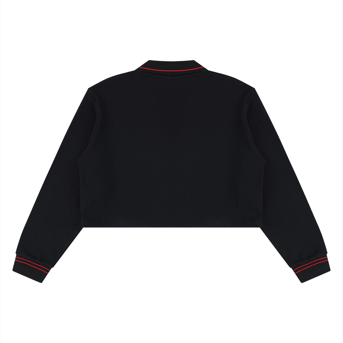 410 GSM Crop Collared Sweatshirt (W)