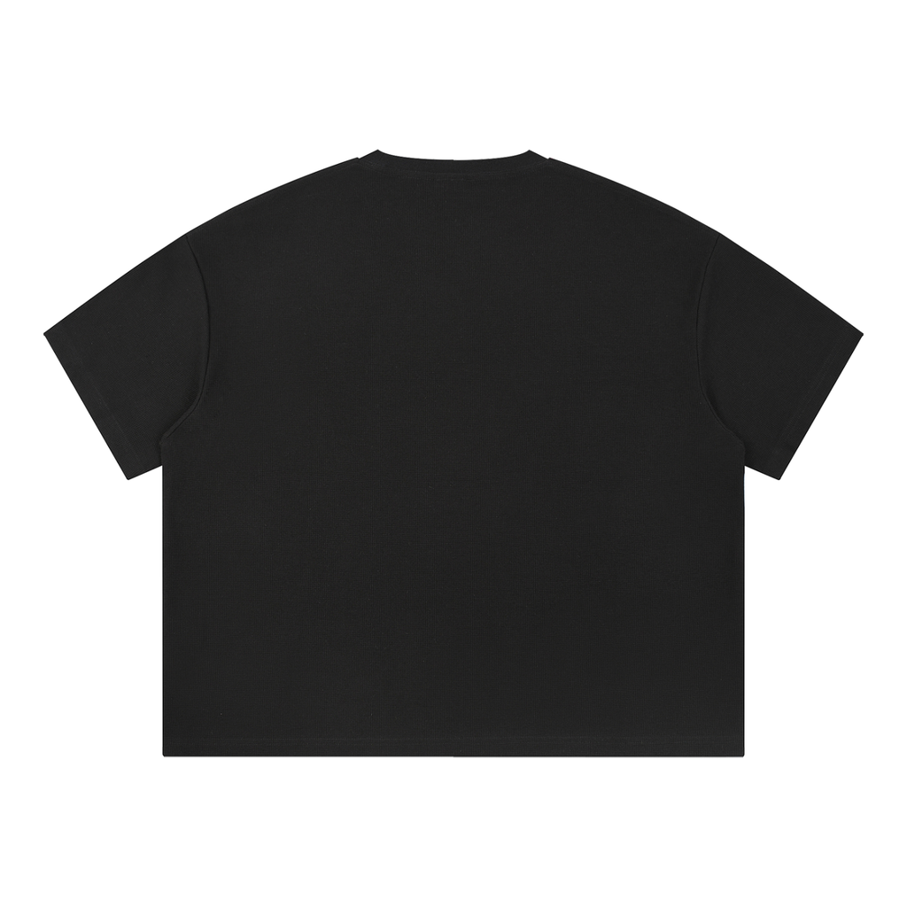 Waffle Boxy T-Shirt – 270 GSM