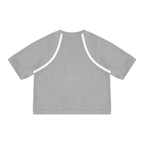 Color Block Waffle Boxy T-Shirt