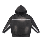 Men's Sun Faded Contrast Tape Fleece Hoodie