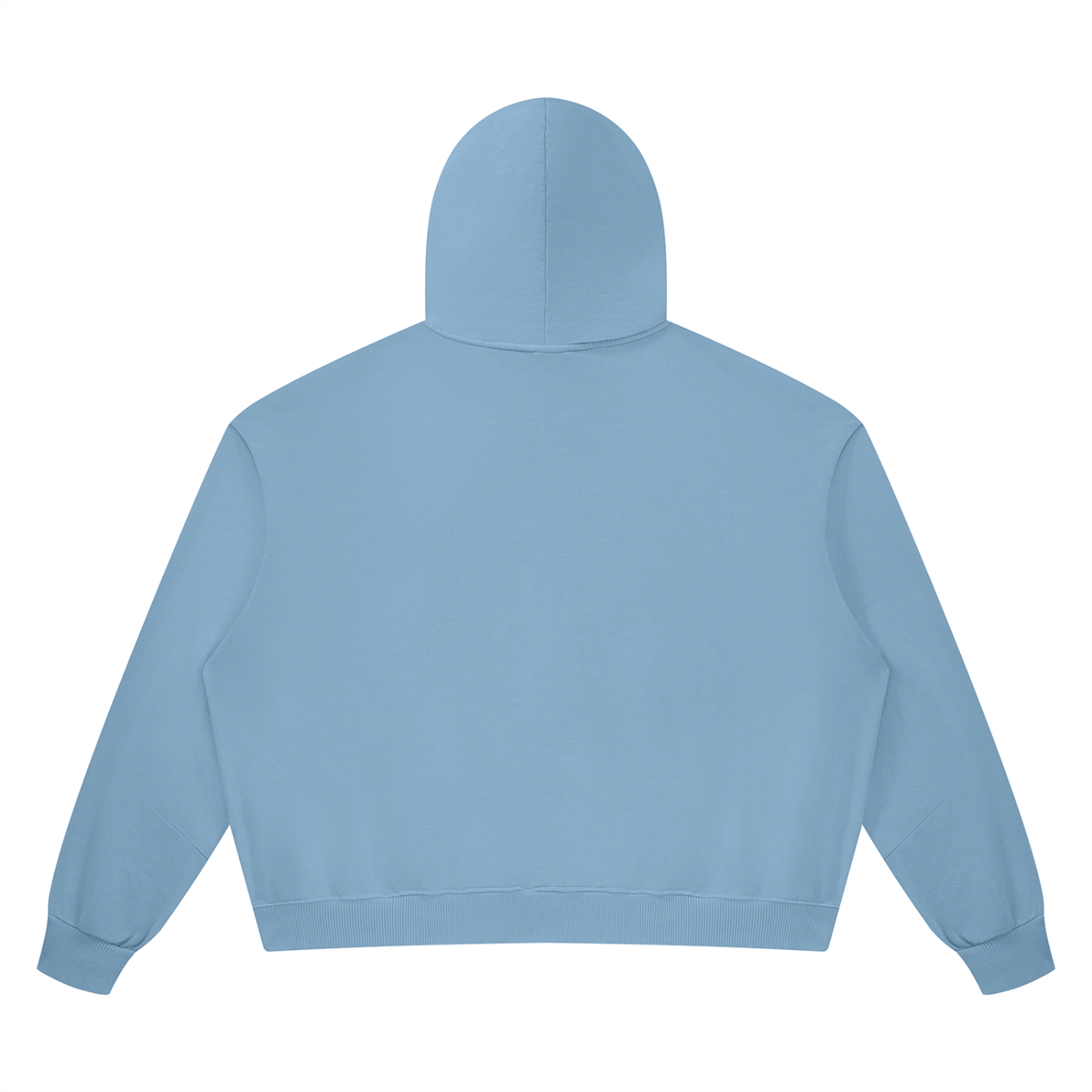 Vintage Wash Boxy Full-Zip Hoodie