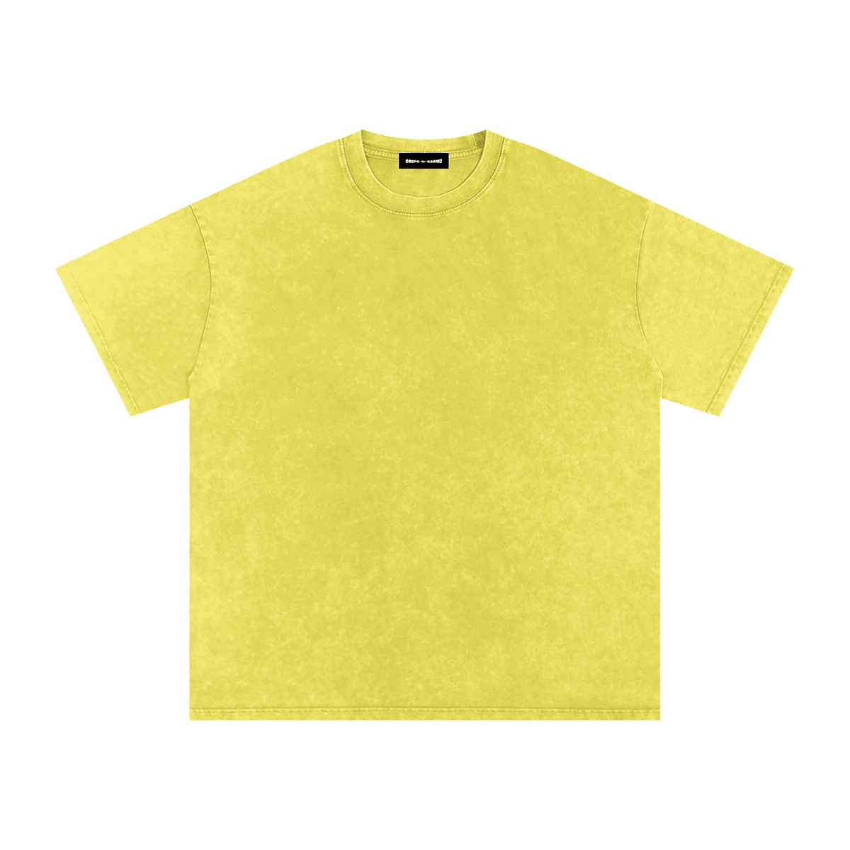 Snow Wash Oversized Cotton T-Shirt