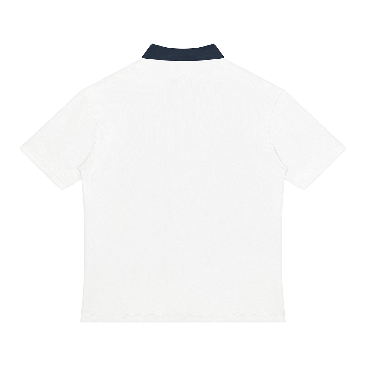 Color Block Quarter-Zip Polo Shirt