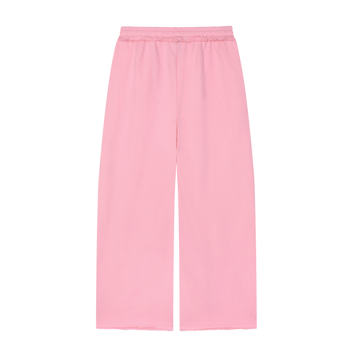 350 GSM Wide Leg Raw Edge Sweatpants (W)