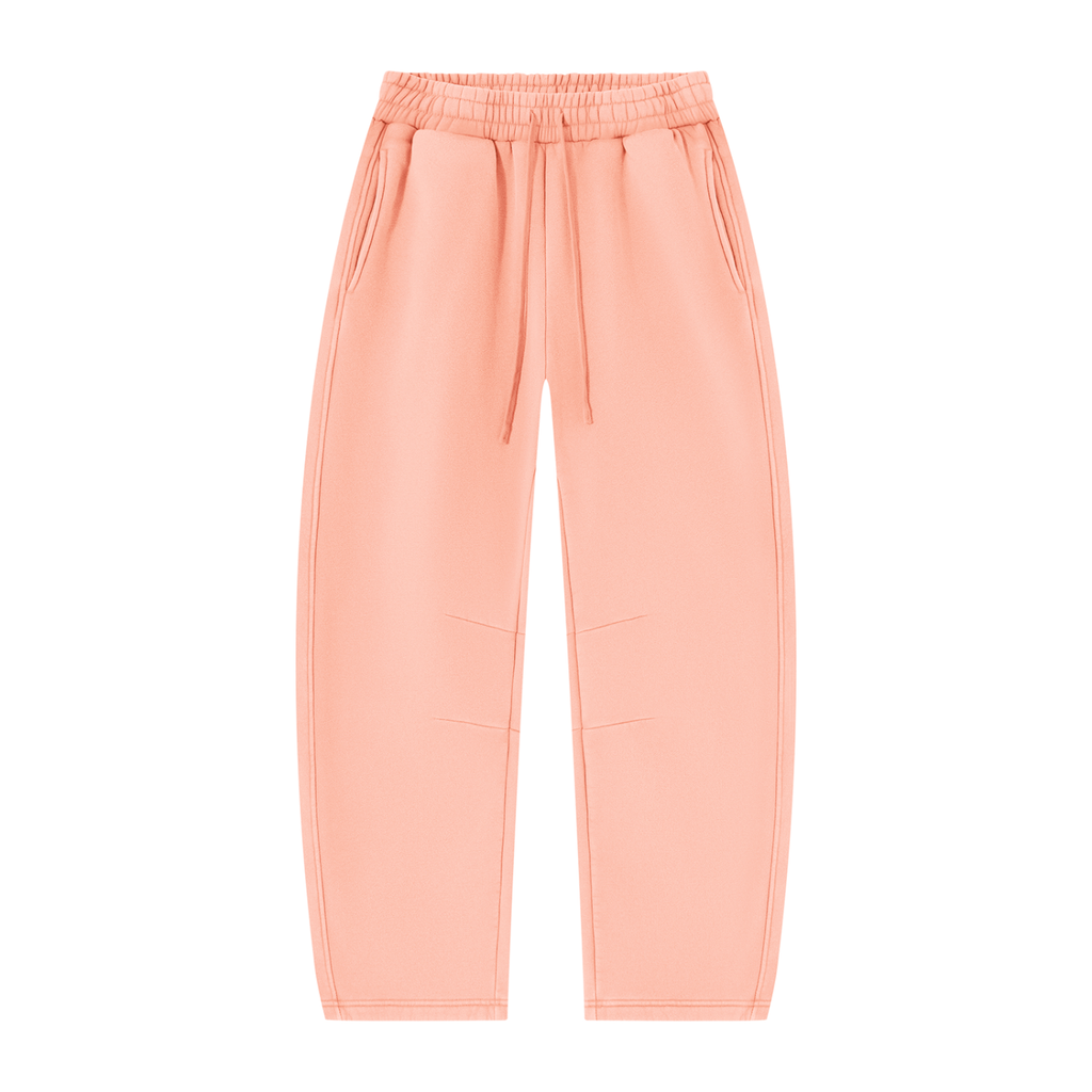 390 GSM Vintage Wash Barrel Leg Fleece Sweatpants (U)
