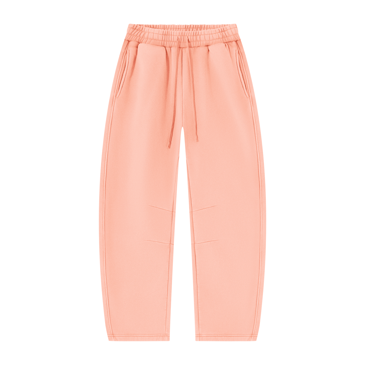 390 GSM Vintage Wash Barrel Leg Fleece Sweatpants (U)