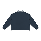 380 GSM Boxy Collared Detachable Sweatshirt (U)