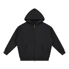 345 GSM Oversized Zipper Hoodie