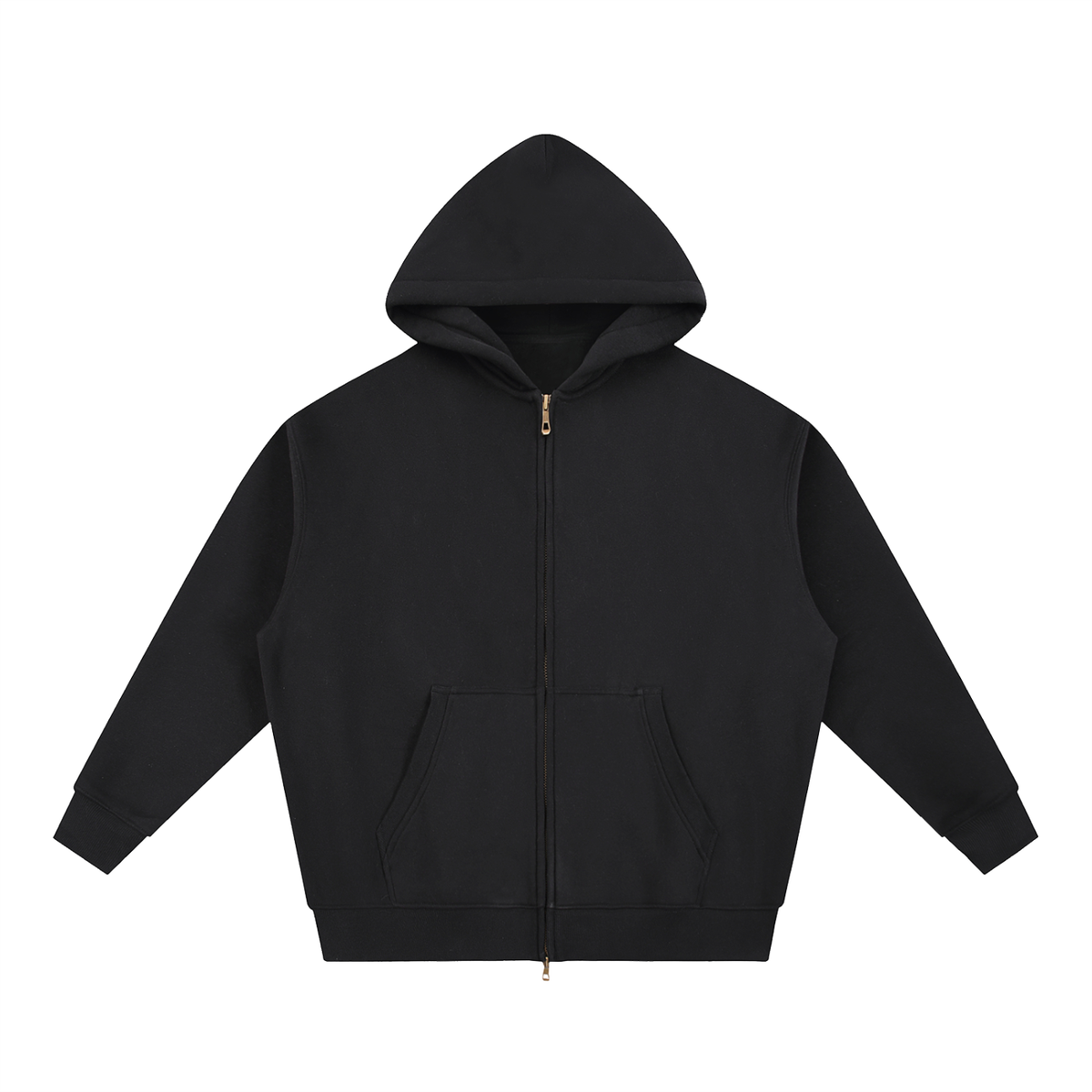 345 GSM Oversized Zipper Hoodie