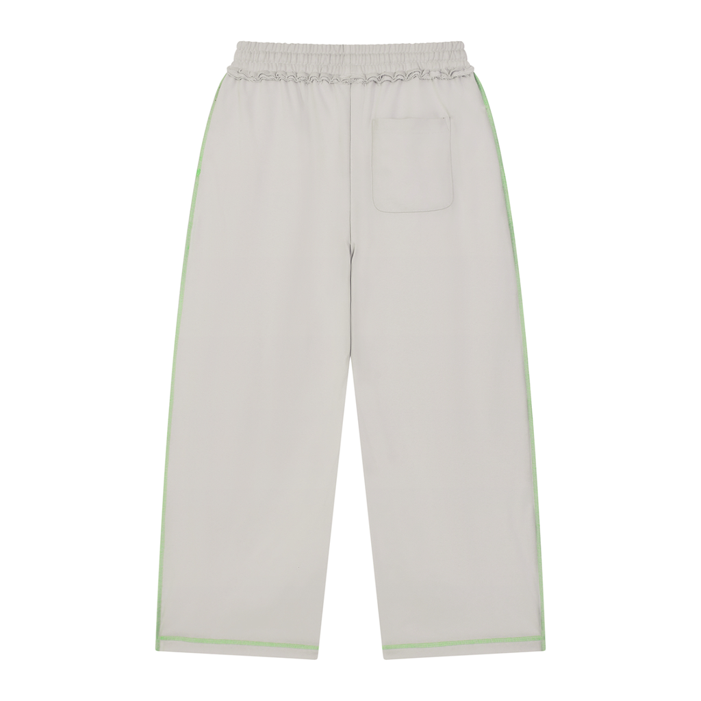 Raw Edge Topstitch Sweatpants