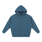345 GSM Oversized Zipper Hoodie