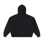 350 GSM Fleeced Full-Zip Boxy Hoodie