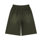 340 GSM  Sunfade Raw Edge Shorts (U)