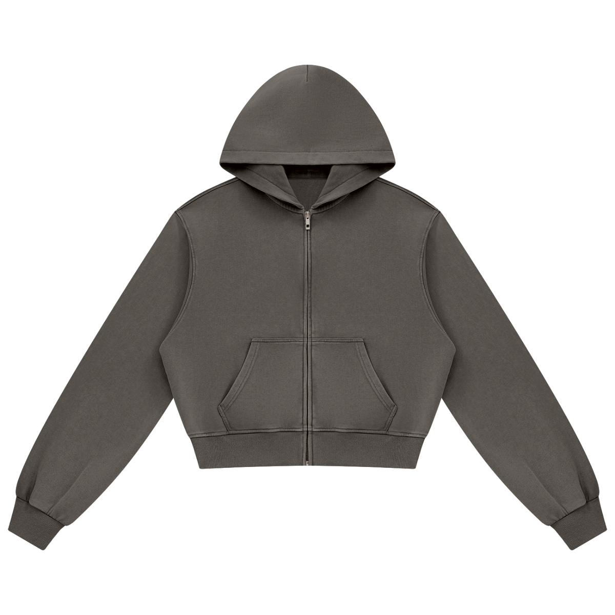 Women's Mineral Wash Full-Zip Hoodie