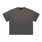Sun Faded Raw Edge T-Shirt